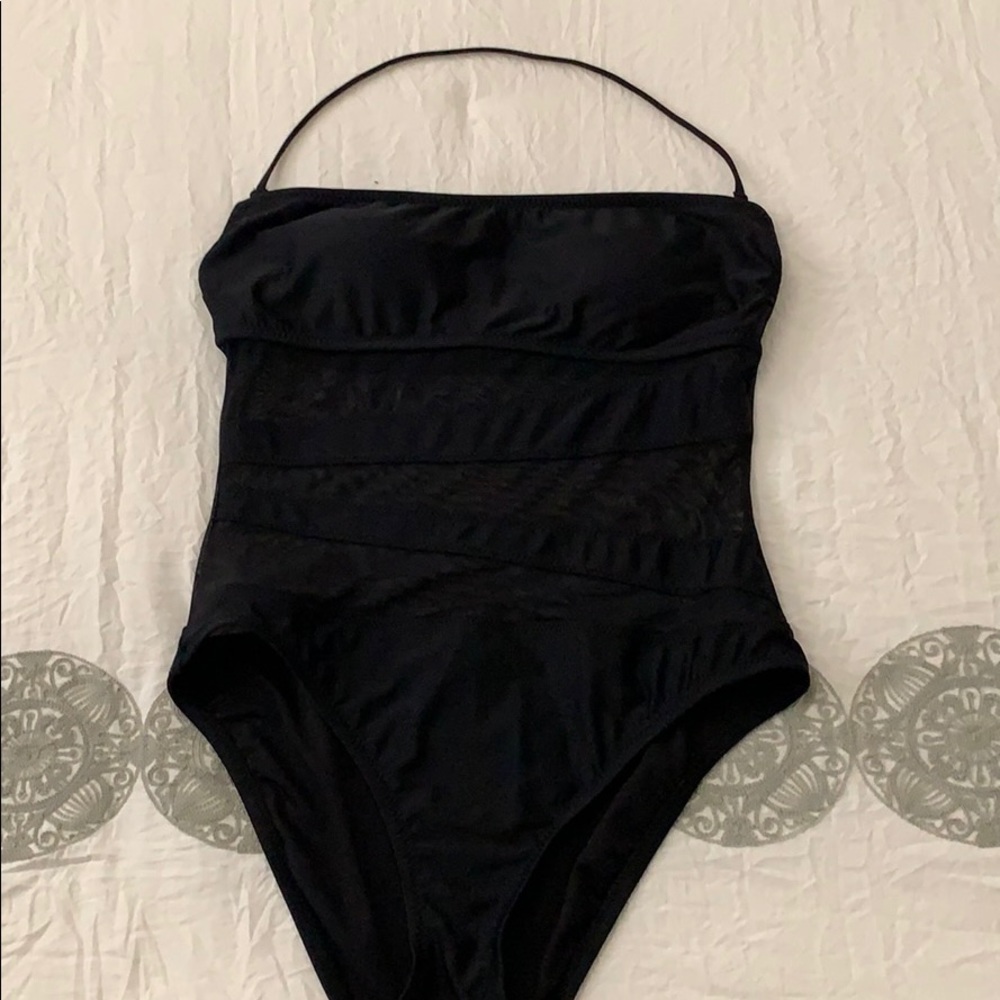 One piece bathing suit